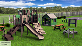 Elementary School Playground - Overall View